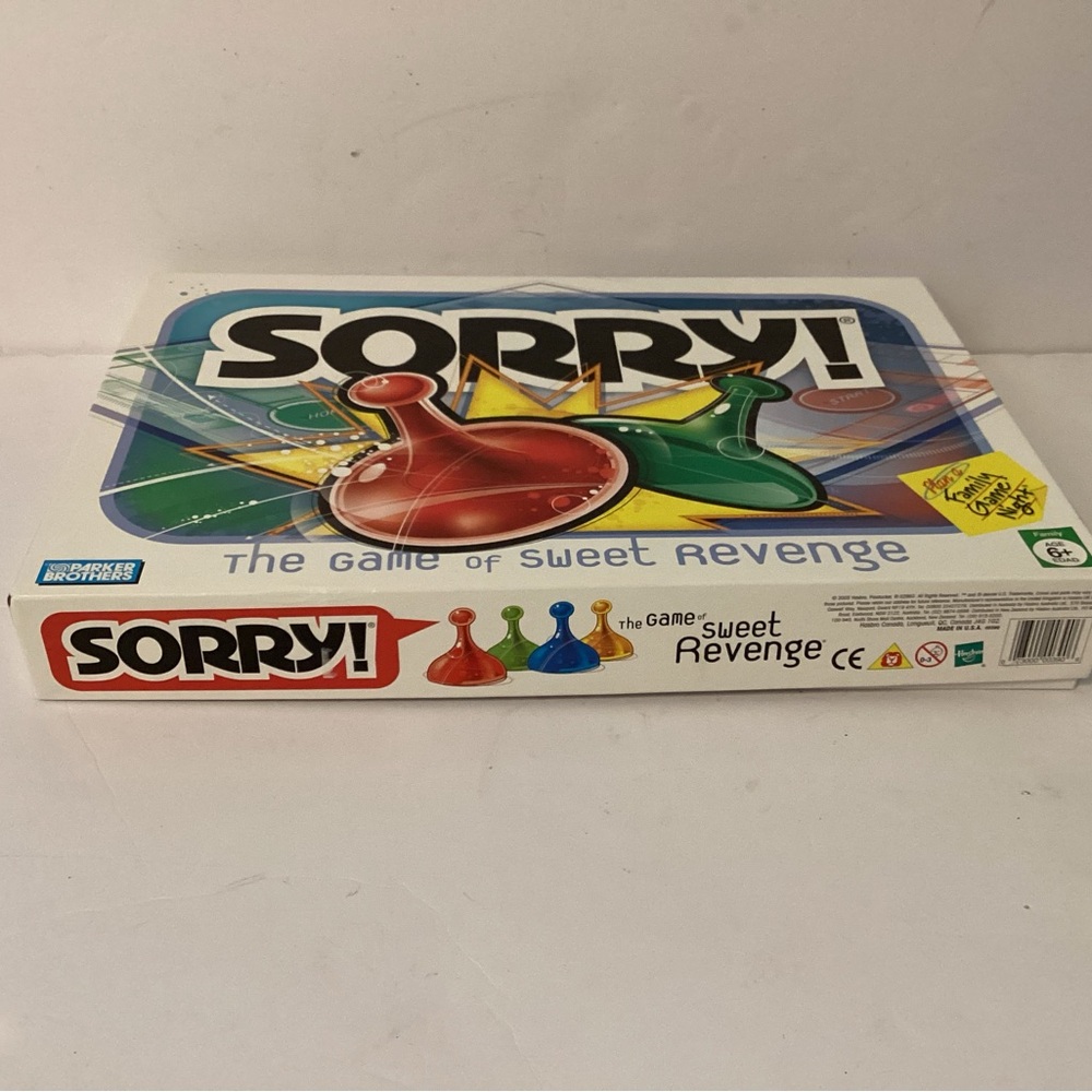 Hasbro Sorry! Disney Villains Edition  + Sorry Complete Black, Green, Red  So - Picture 3 of 4